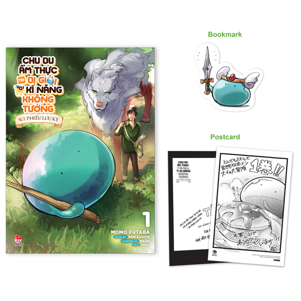 Bo
Chu Du Am Thuc Tai Di Gioi Voi Ki Nang Khong Tuong - Sui Phieu Luu Ky - Tap 1 - Tang Kem Bookmark + Postcard