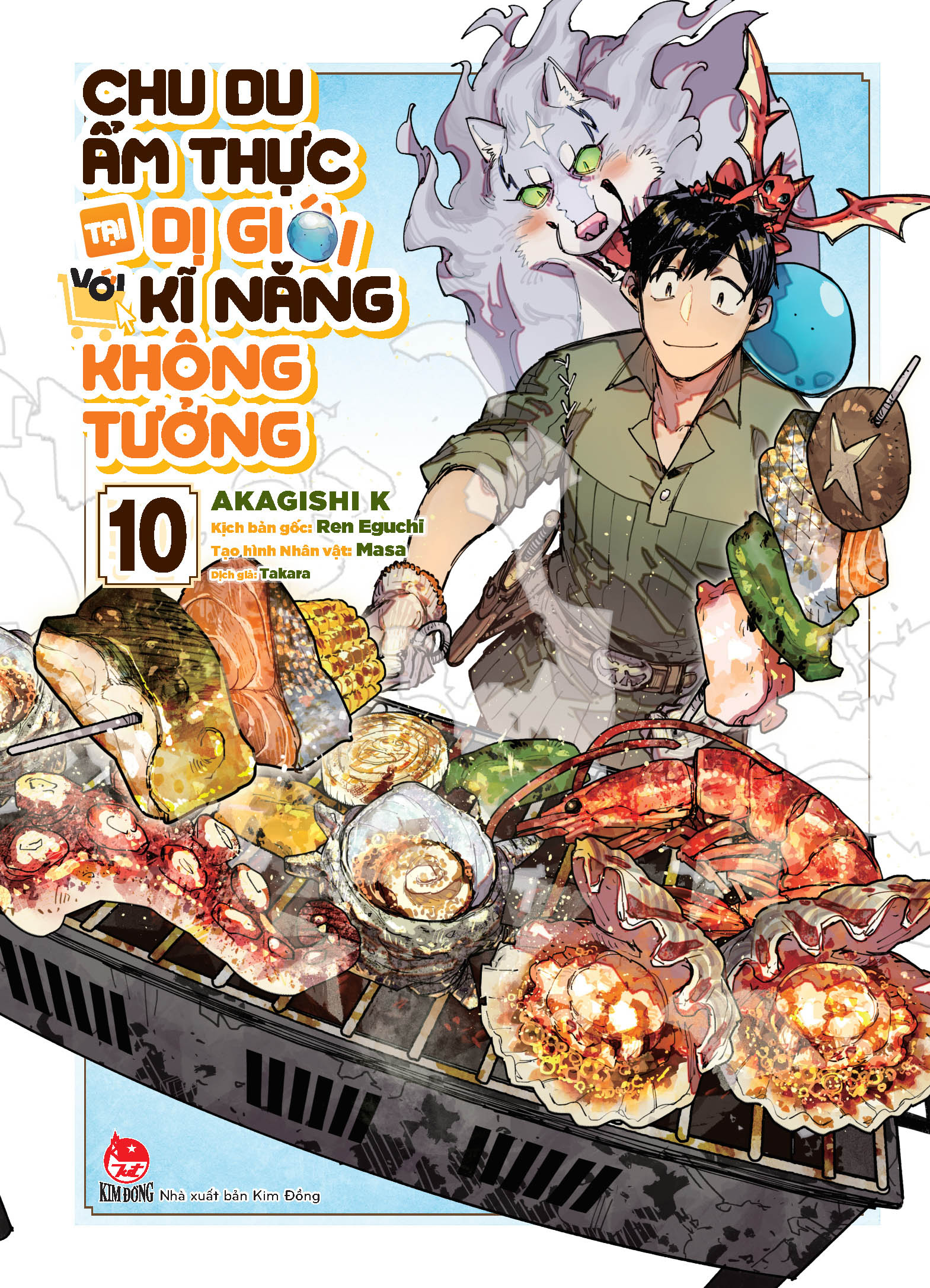 Bo
						
										
										Chu Du Am Thuc Tai Di Gioi Voi Ki Nang Khong Tuong - Tap 10 - Tang Kem Special Jacket