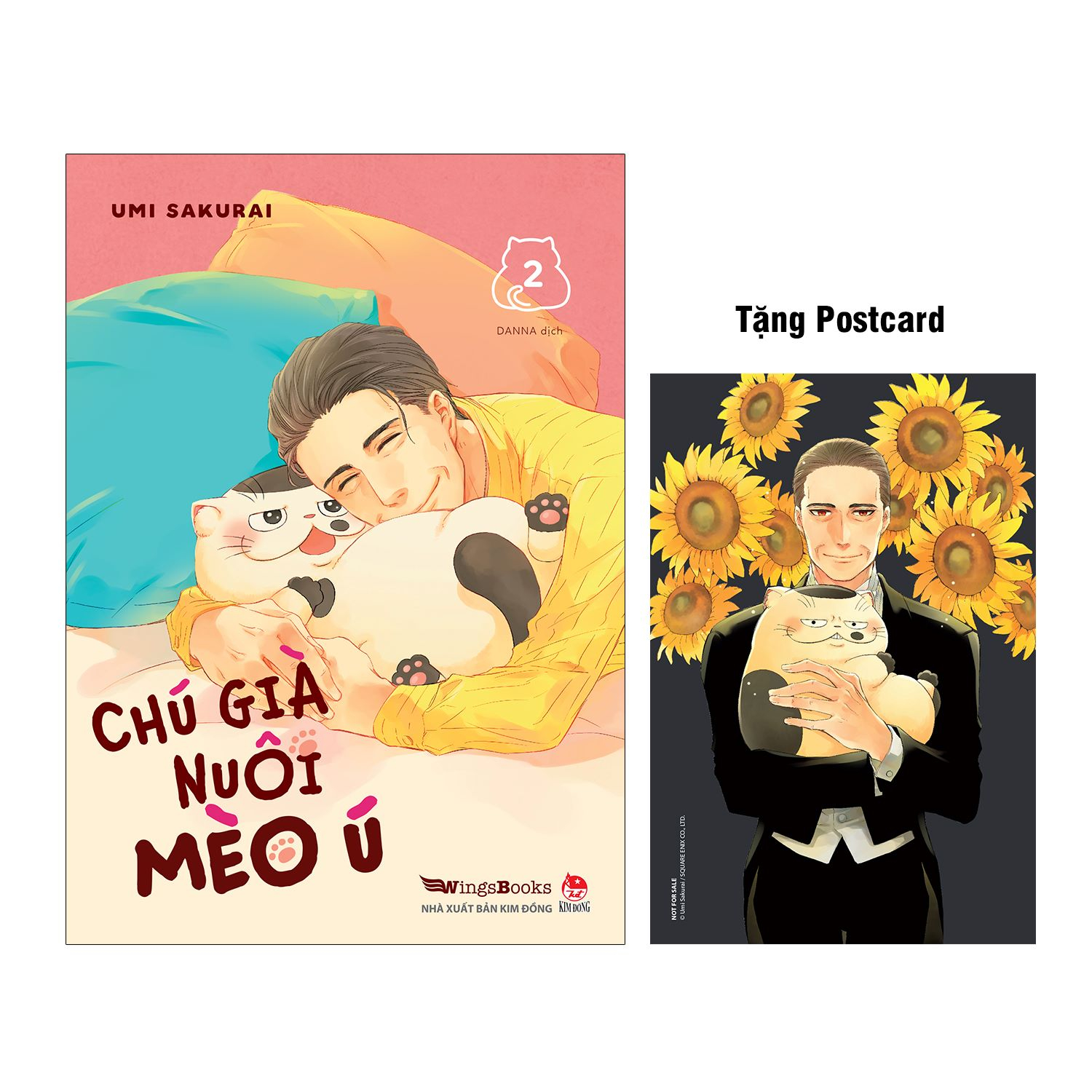 bộ chú già nuôi mèo ú - tập 2 - tặng kèm postcard (tái bản 2024)