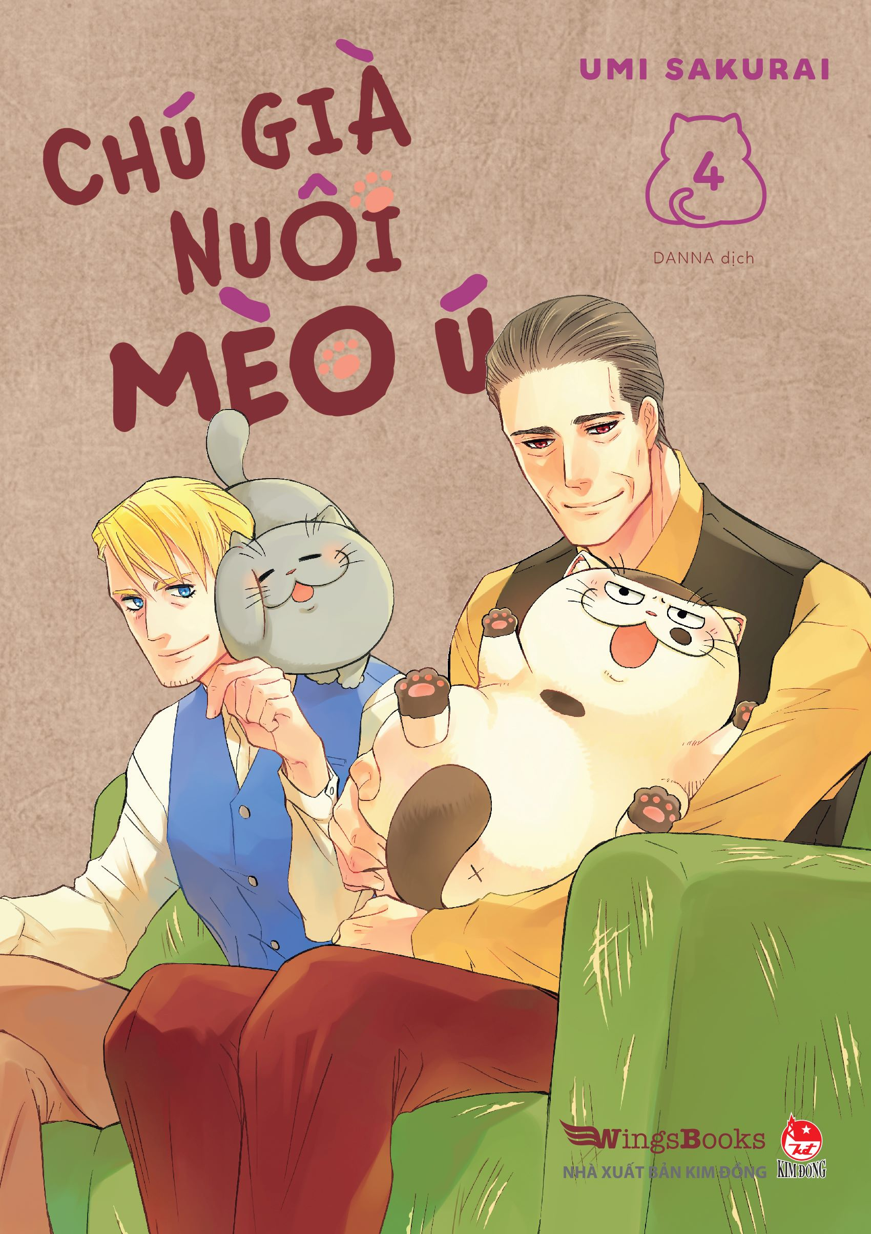 bộ chú già nuôi mèo ú - tập 4 (tái bản 2024)