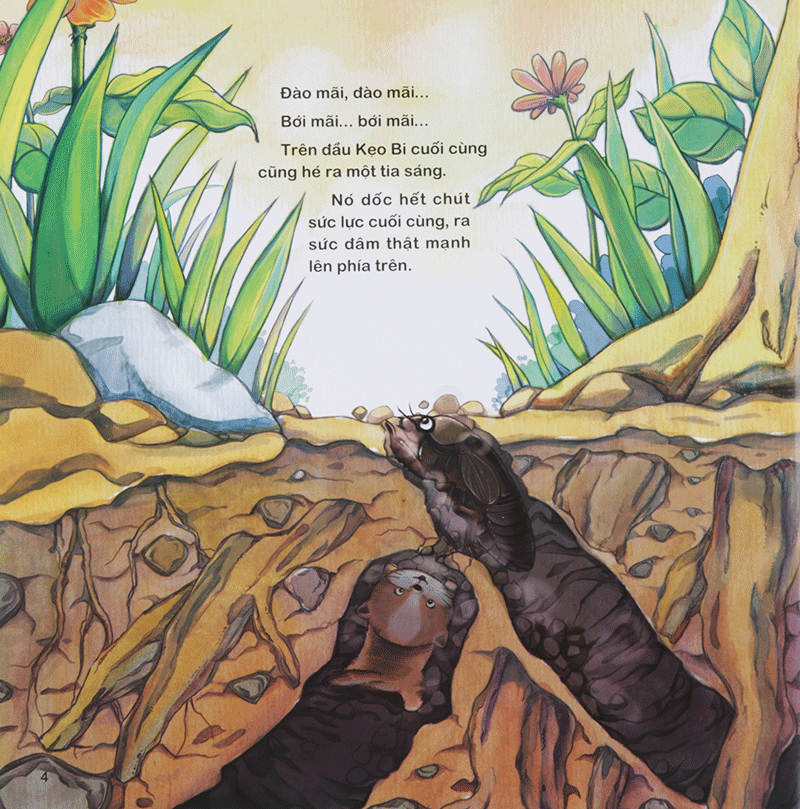 bộ chú mèo kẹo bi phiêu lưu trong xứ sở côn trùng (tập 3): trên cây