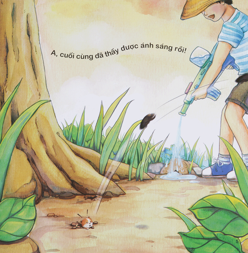 bộ chú mèo kẹo bi phiêu lưu trong xứ sở côn trùng (tập 3): trên cây