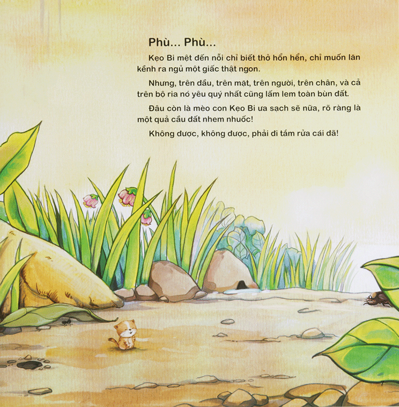 bộ chú mèo kẹo bi phiêu lưu trong xứ sở côn trùng (tập 3): trên cây