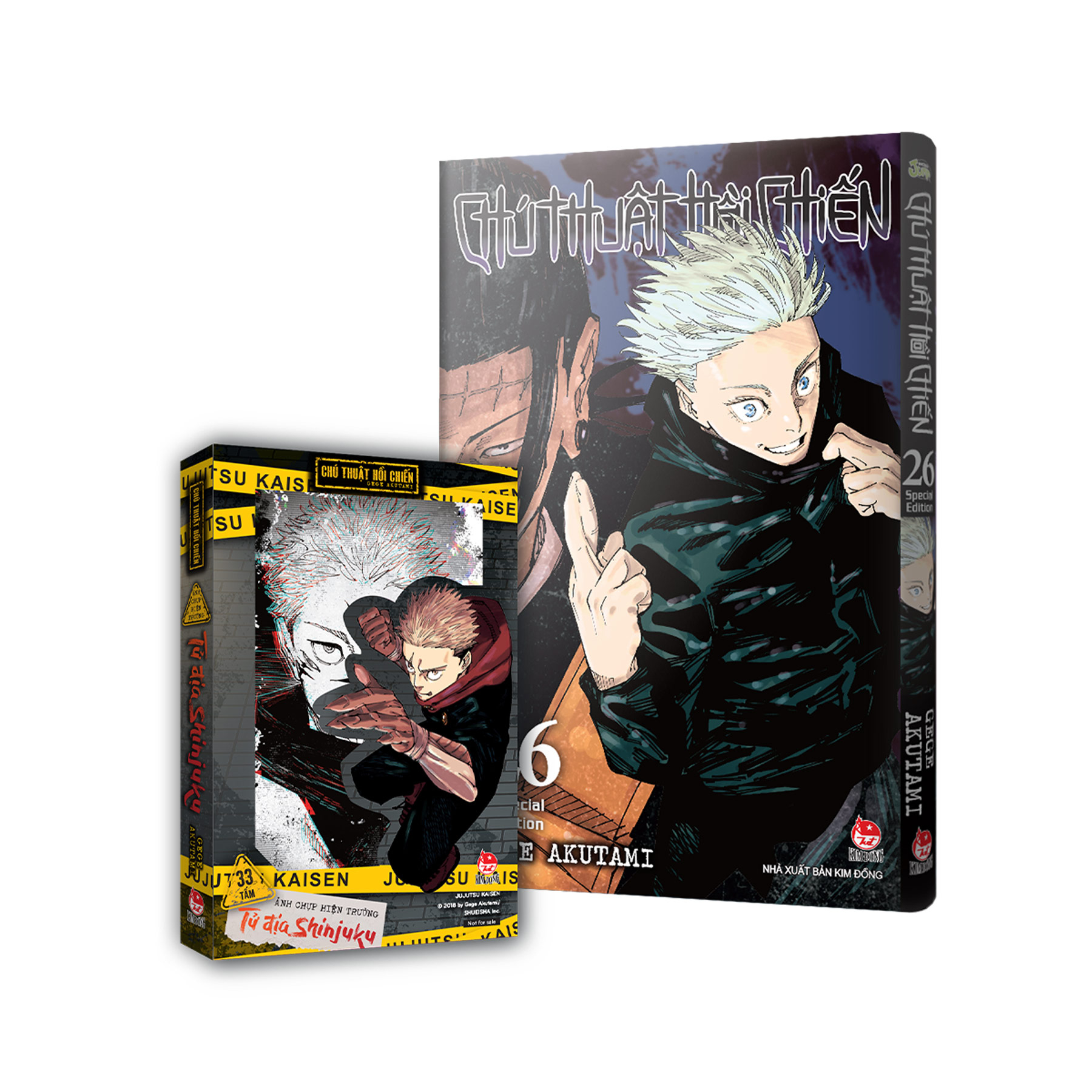 Bo
						
										
										Chu Thuat Hoi Chien - Tap 26 - Ve Phuong Nam - Ban Dac Biet - Tang Kem Bia Ao PVC + Set Anh Hien Truong 33 Tam + Hop Dung