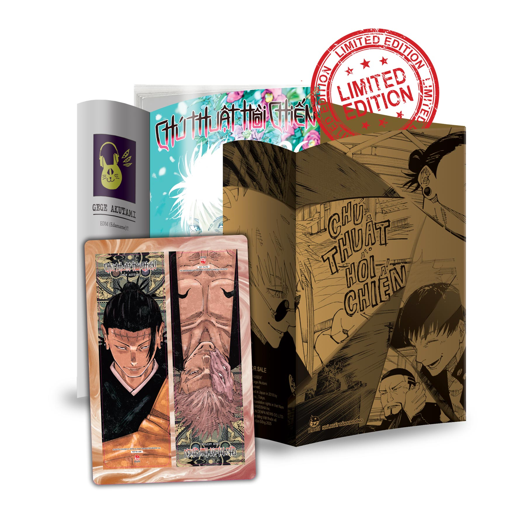 Bo
						
										
										Chu Thuat Hoi Chien - Tap 26 - Ve Phuong Nam - Limited Edition - Tang Kem Kem Boc Bao Ve Sach + Set Bookmark PVC