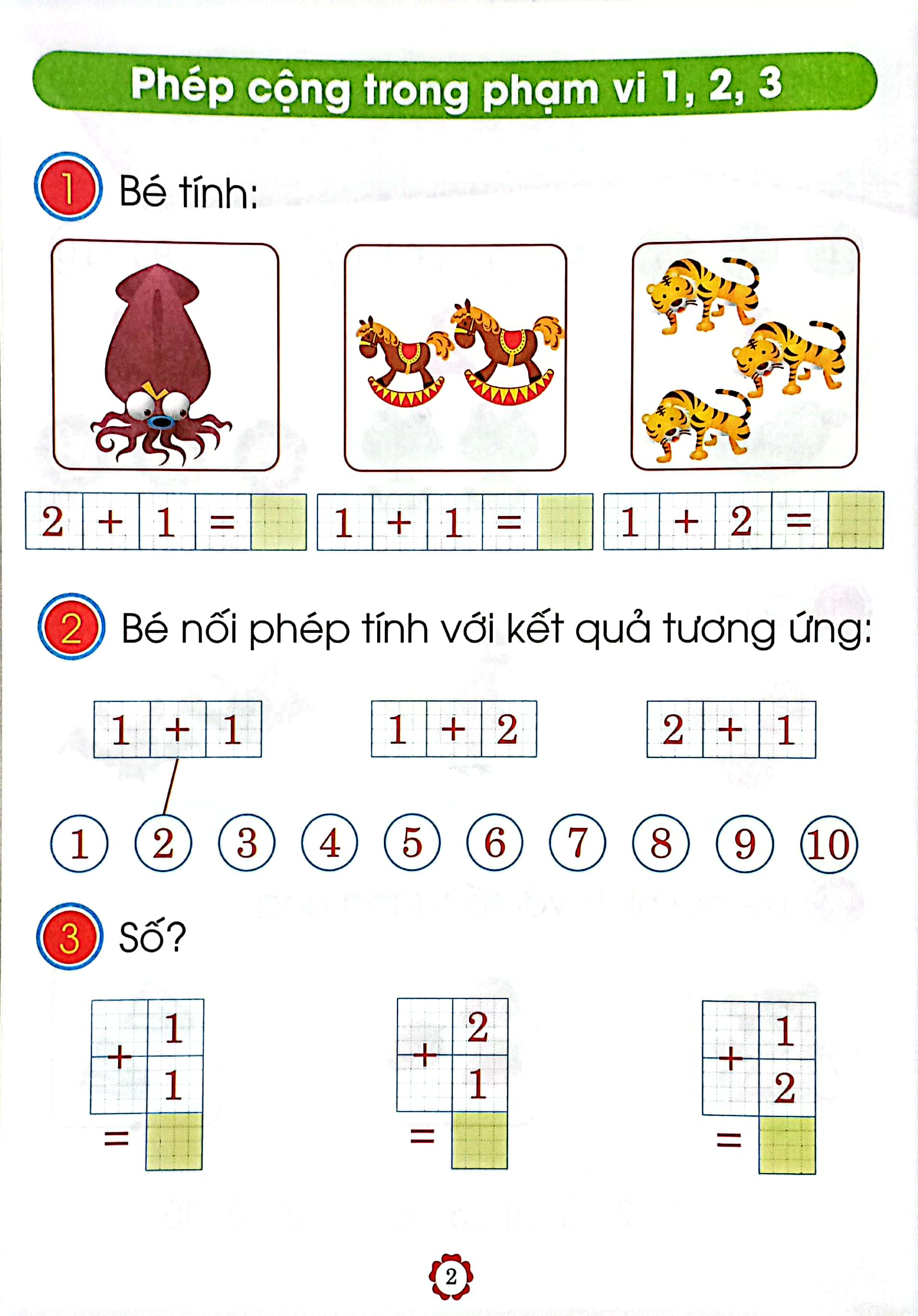 Bo
						
										
										Chuan Bi Be Vao Lop 1 - Hoc Toan Cong Tru Trong Pham Vi 10 (Danh Cho Be 5-6 Tuoi)