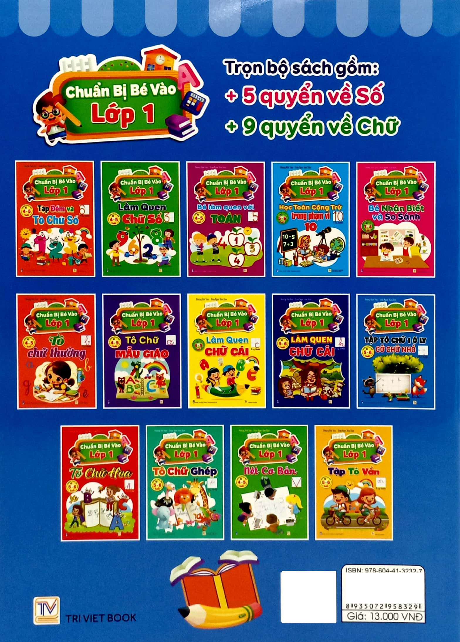 Bo
						
										
										Chuan Bi Be Vao Lop 1 - Tap To Chu 1 O Ly - Co Chu Nho (Danh Cho Be 5-6 Tuoi)