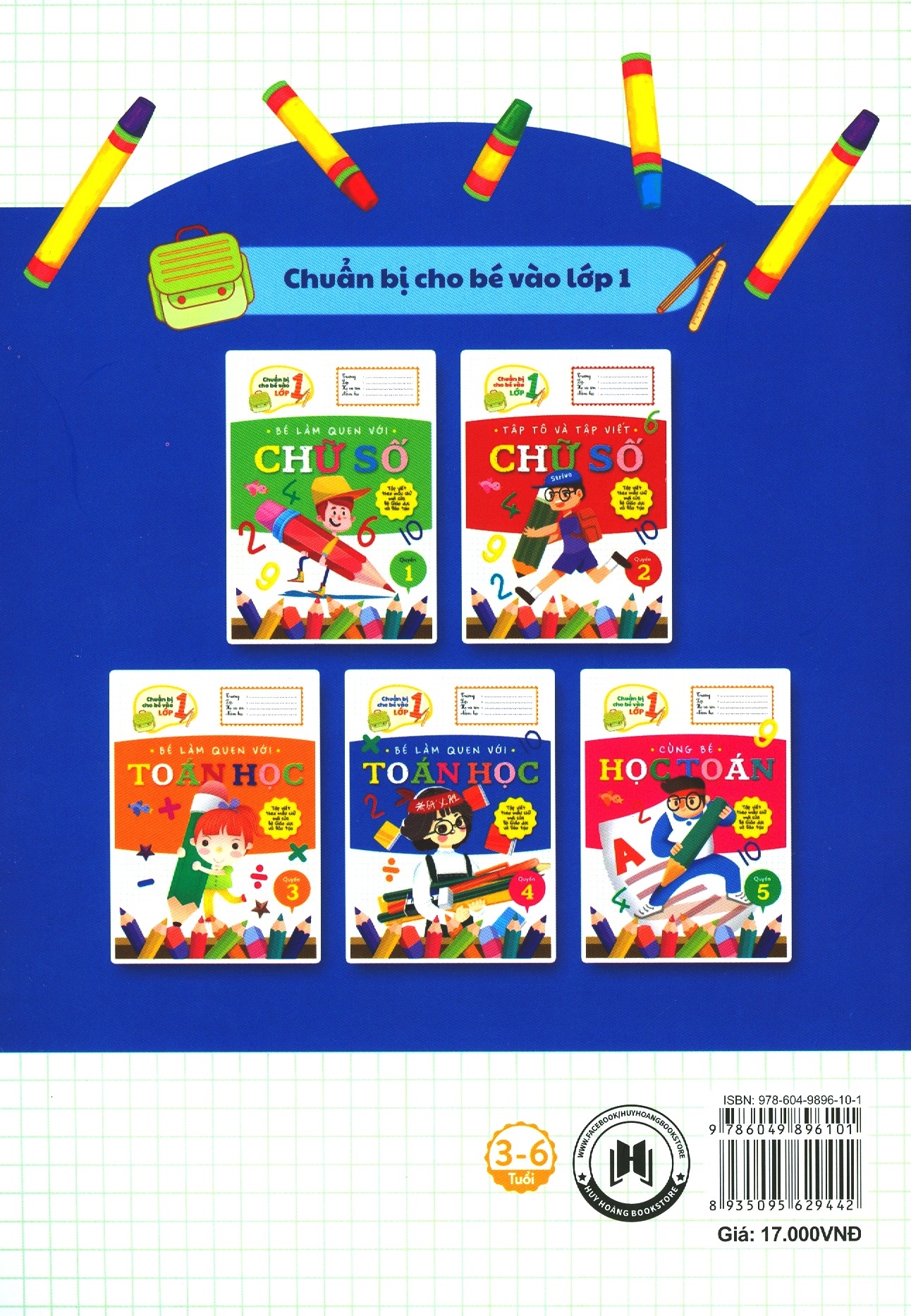 bộ chuẩn bị cho bé vào lớp 1 - bé làm quen với toán học (quyển 4) (tái bản 2020)