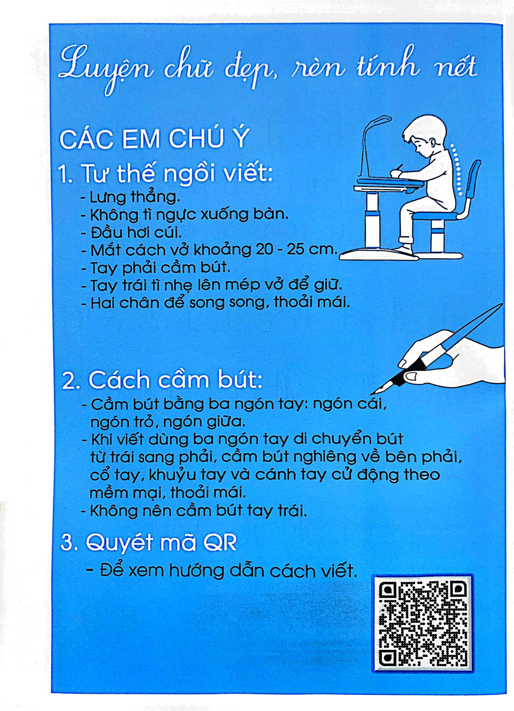 bộ chuẩn bị cho bé vào lớp 1 - dành cho bé 5-6 tuổi - bé tập viết chữ - quyển 2