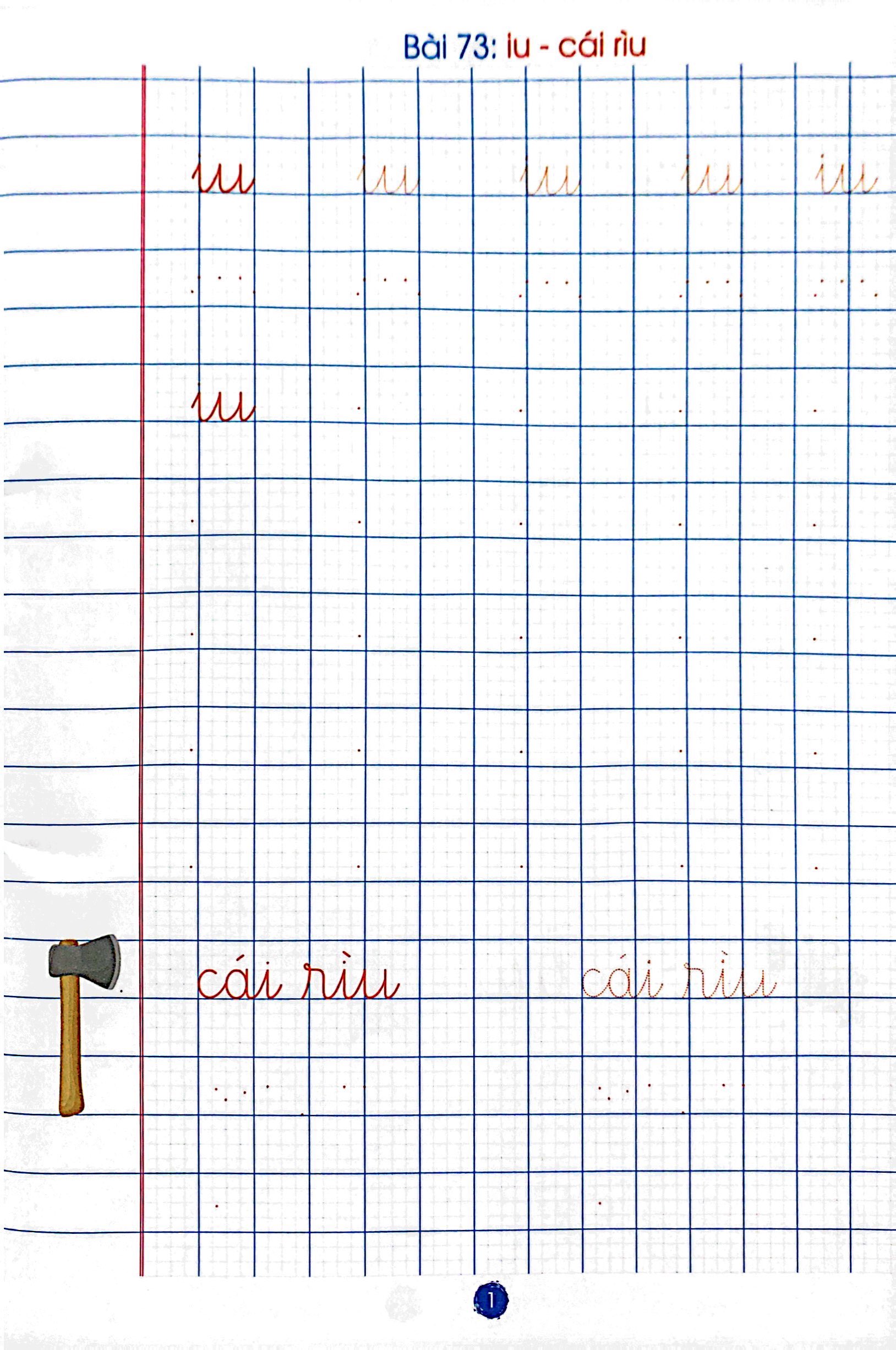 bộ chuẩn bị cho bé vào lớp 1 - luyện kỹ năng viết âm và vần 3