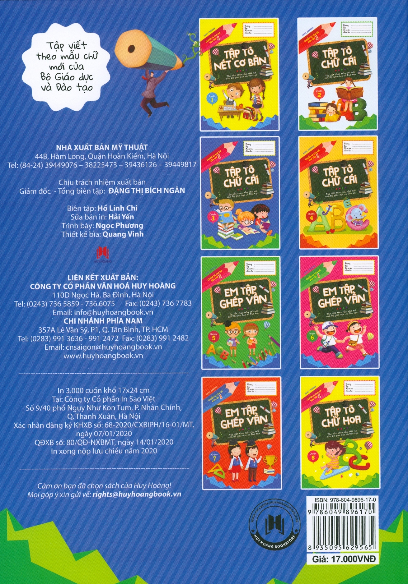 bộ chuẩn bị cho bé vào lớp 1 - tập tô chữ cái - quyển 3 (tái bản 2020)