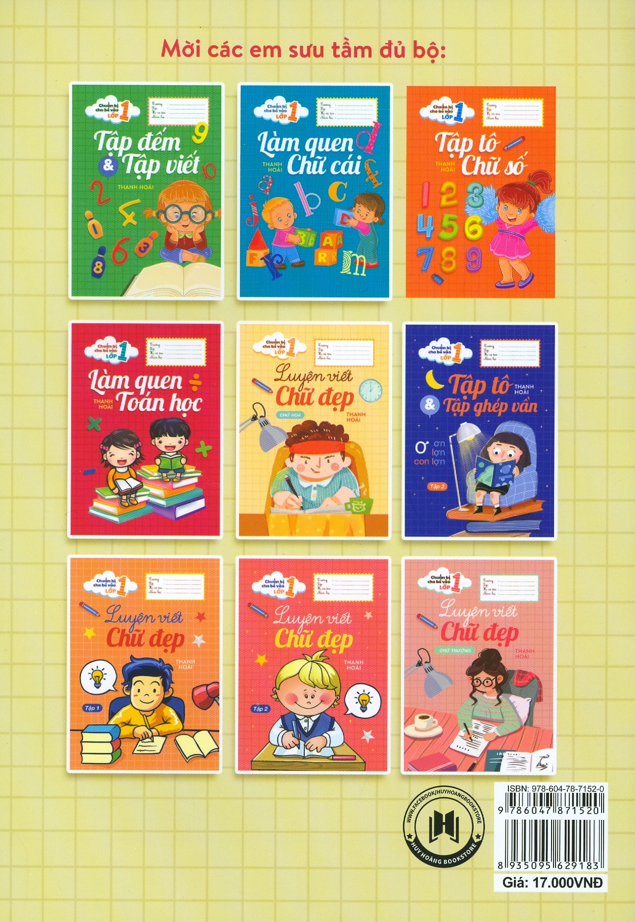bộ chuẩn bị cho bé vào lớp 1 - tập tô và tập ghép vần (tập 1) (tái bản 2020)