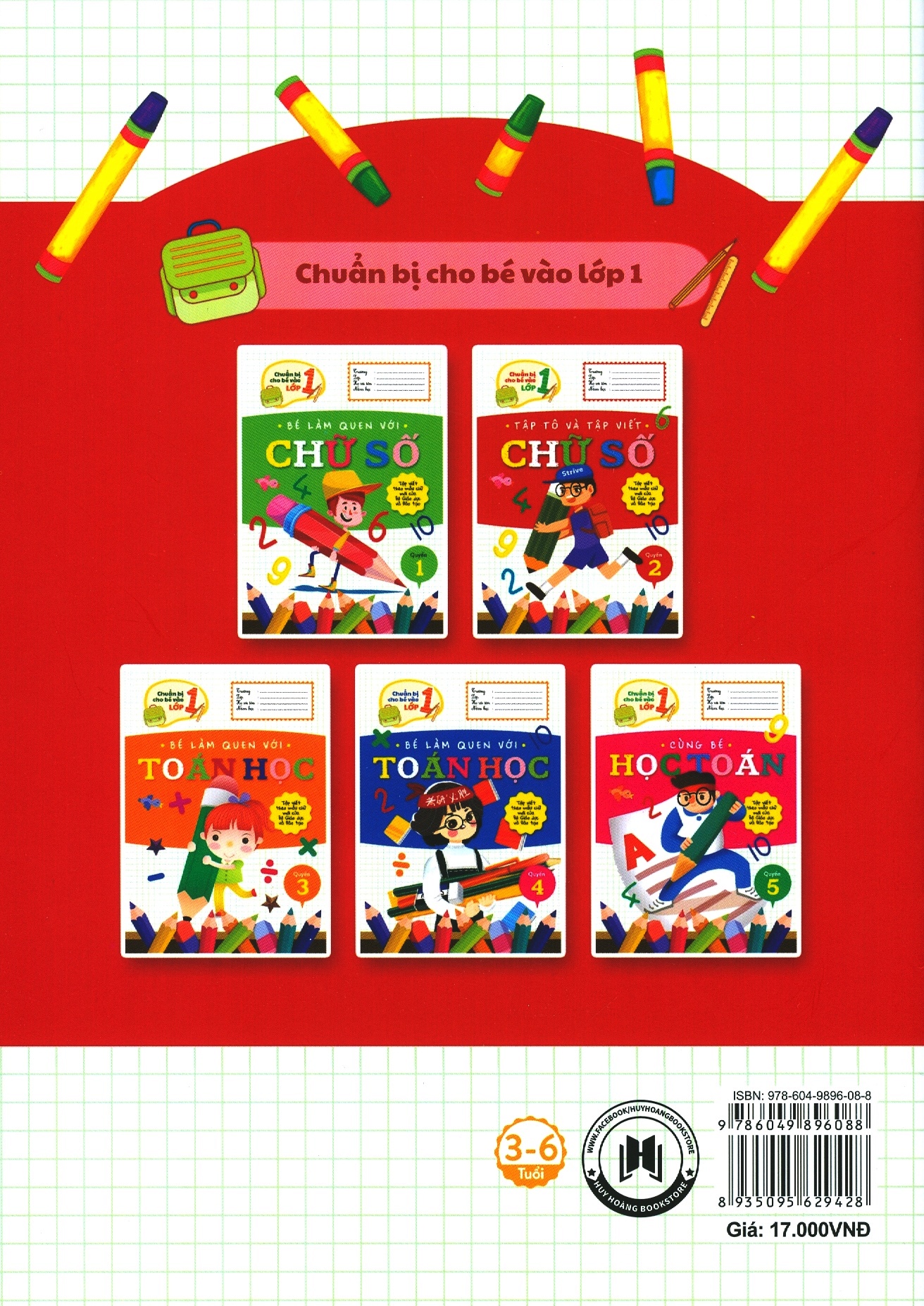 bộ chuẩn bị cho bé vào lớp 1 - tập tô và tập viết chữ số (quyển 2) (tái bản 2020)