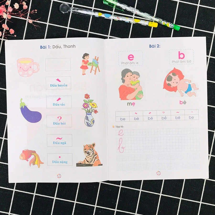 bộ chuẩn bị cho bé vào lớp một - dành cho hs mẫu giáo lớn (túi 5 cuốn)