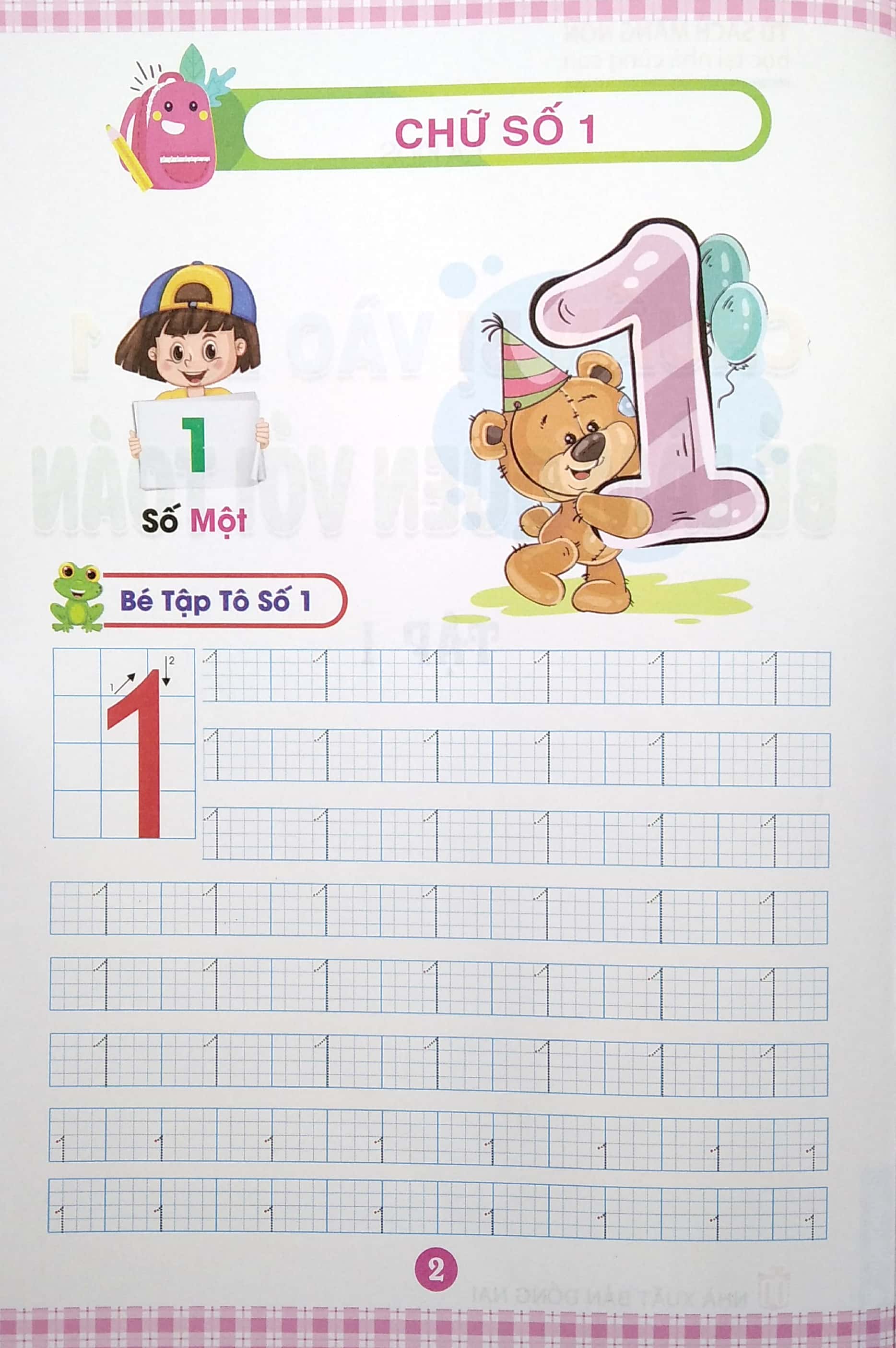 bộ chuẩn bị vào lớp 1 - bé làm quen với toán - tập 1