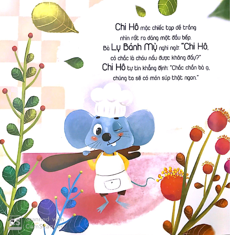 bộ chuột chi hô lên thành phố - tập 3: chi hô tập làm đầu bếp