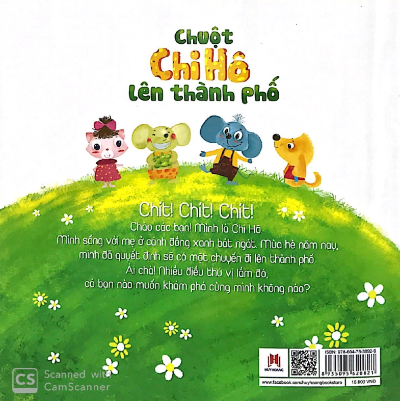 bộ chuột chi hô lên thành phố - tập 3: chi hô tập làm đầu bếp