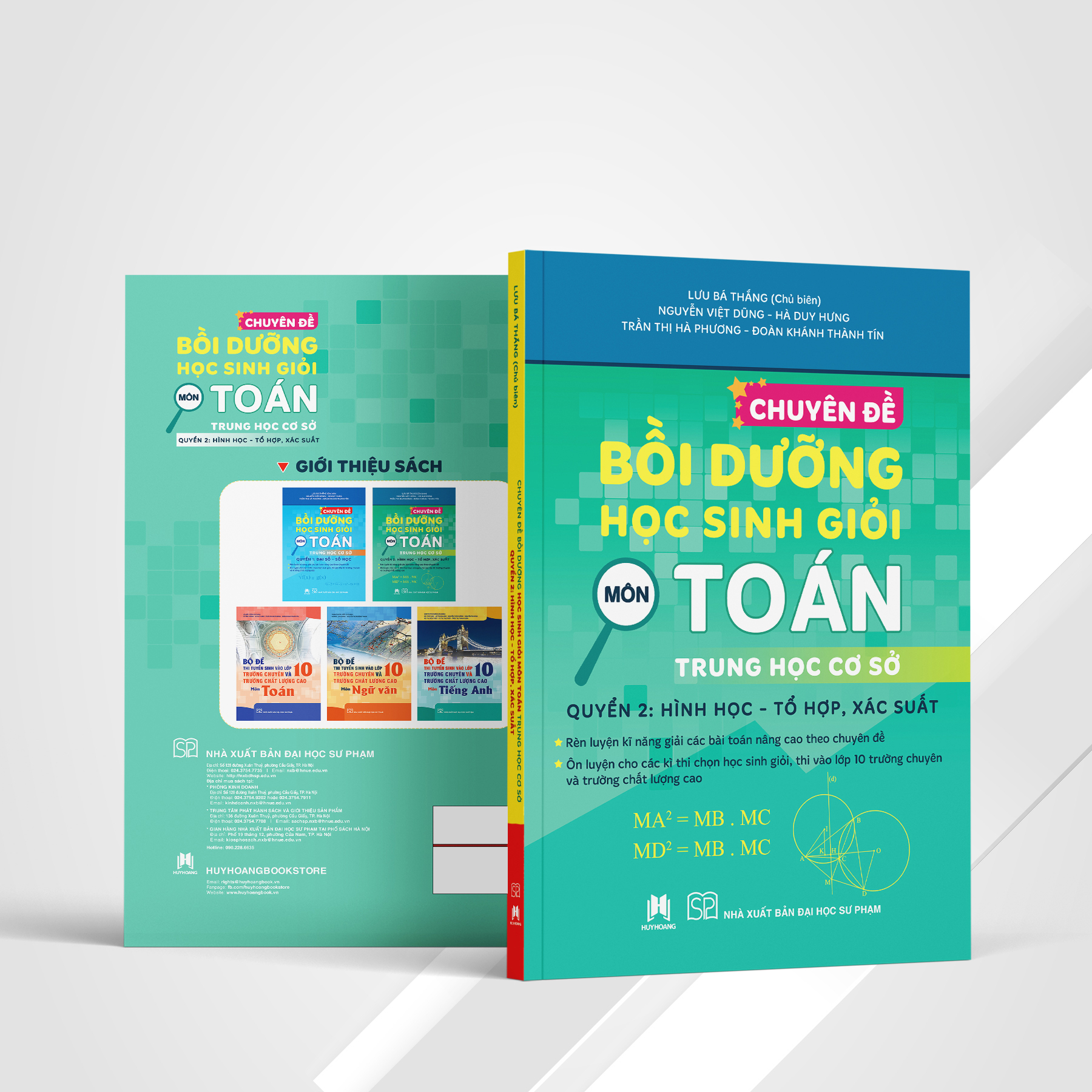 Bo
						
										
										Chuyen De Boi Duong Hoc Sinh Gioi Mon Toan Trung Hoc Co So - Quyen 2 -  Hinh Hoc-To Hop, Xac Suat