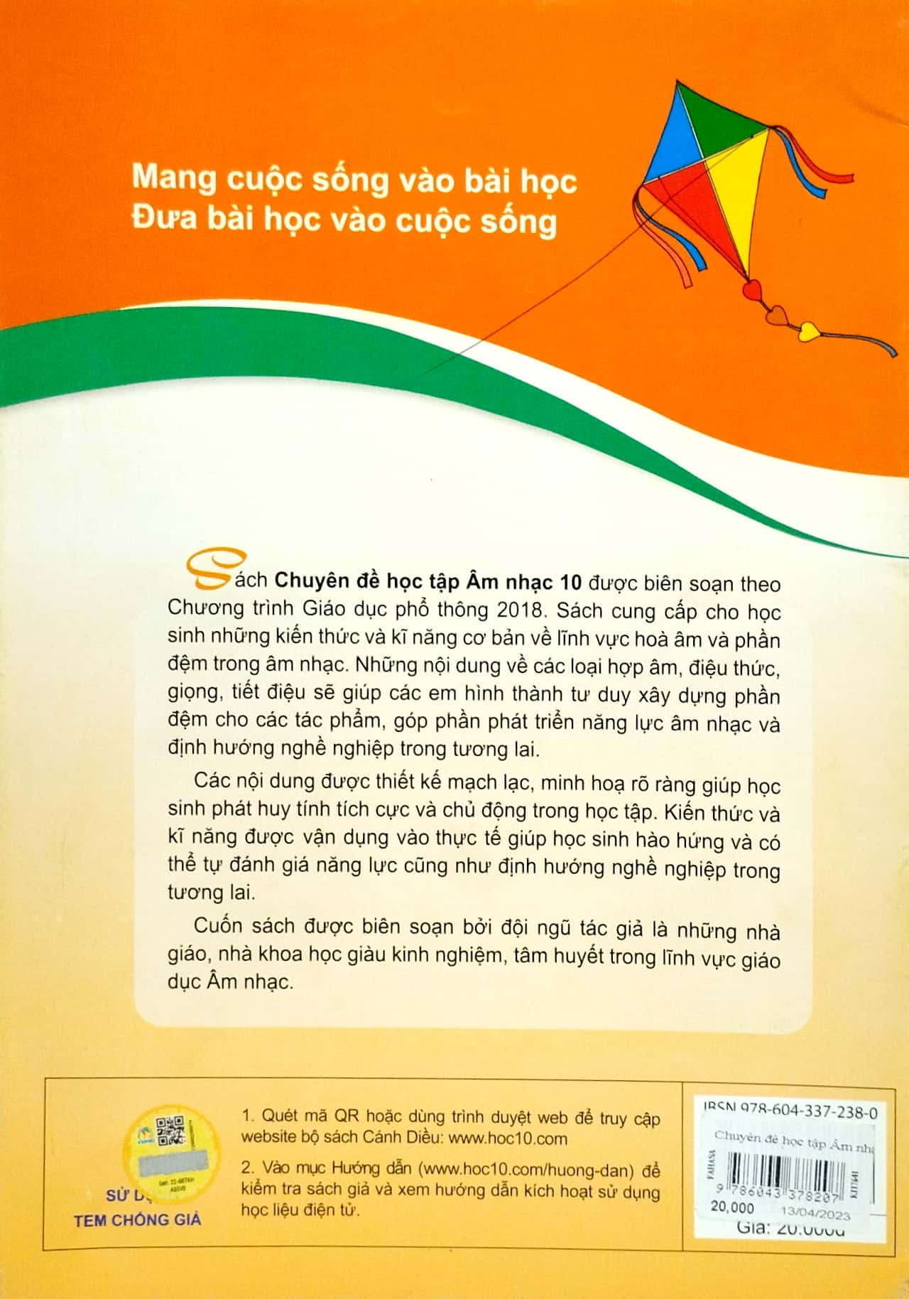 bộ chuyên đề học tập âm nhạc 10 (cánh diều) (chuẩn)