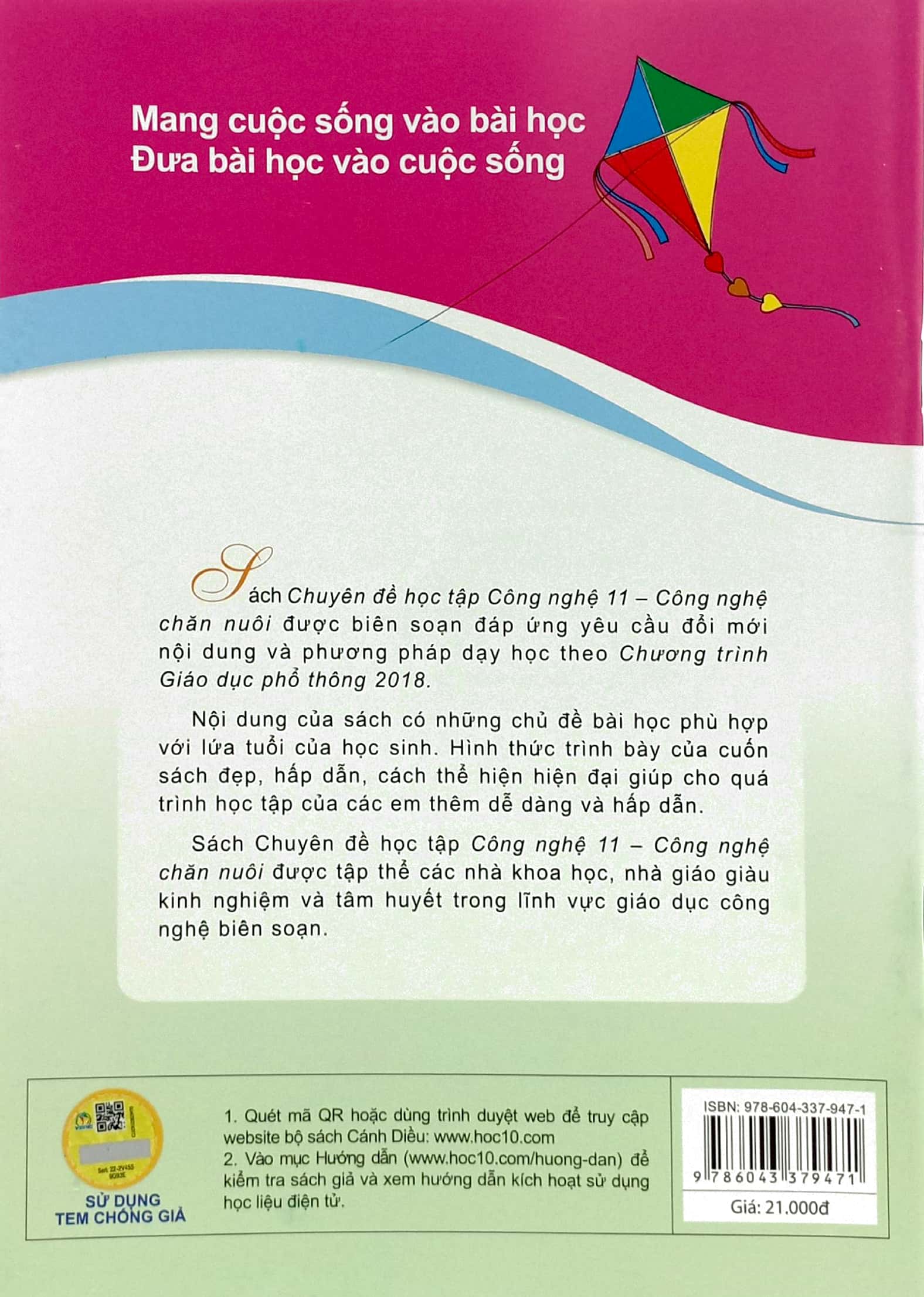 Bo
						
										
										Chuyen De Hoc Tap Cong Nghe 11 - Cong Nghe Chan Nuoi (Canh Dieu) (Chuan)