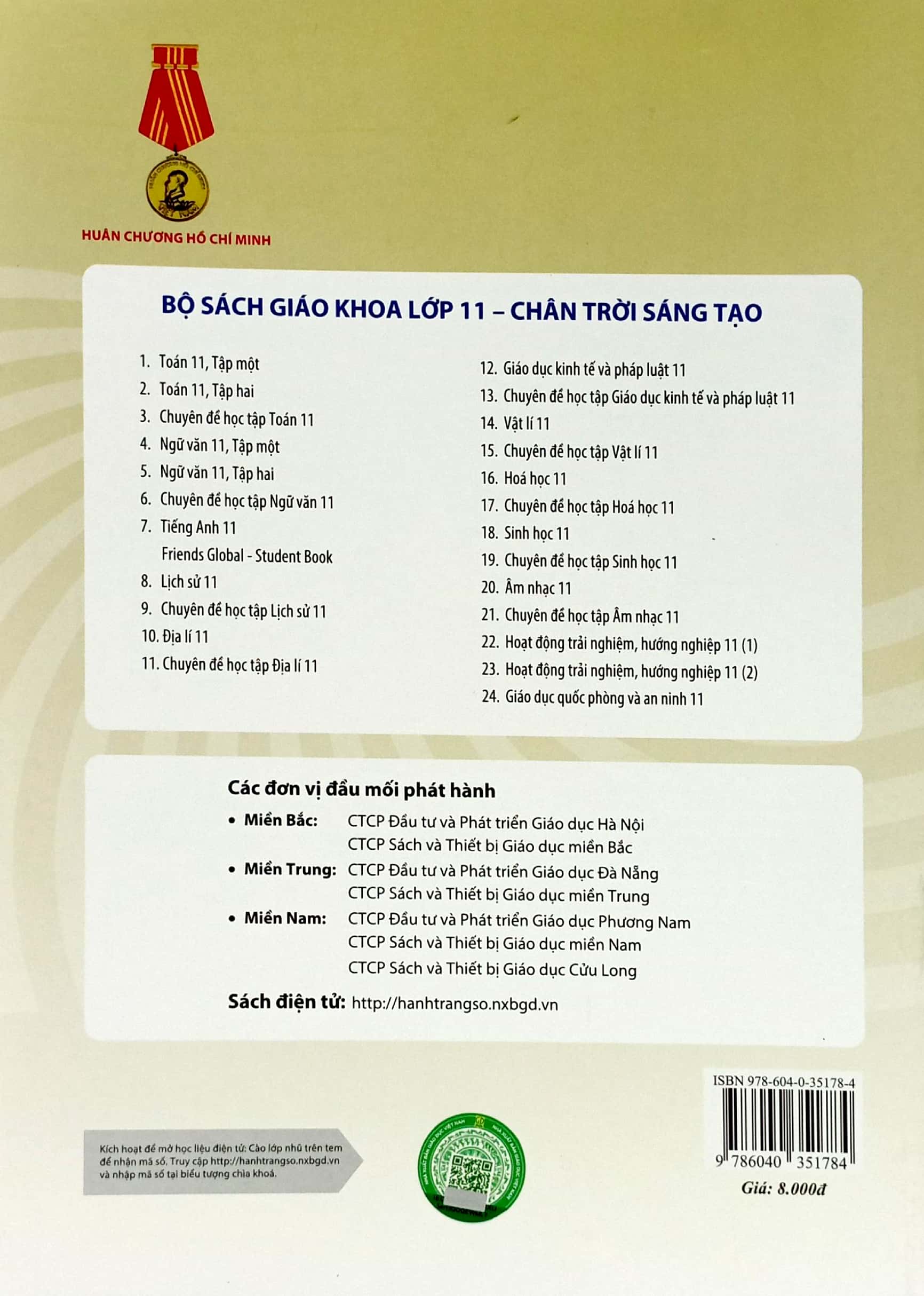 bộ chuyên đề học tập địa lí 11 (chân trời sáng tạo) (chuẩn)