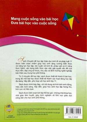 bộ chuyên đề học tập giáo dục kinh tế và pháp luật 11 (cánh diều) (chuẩn)