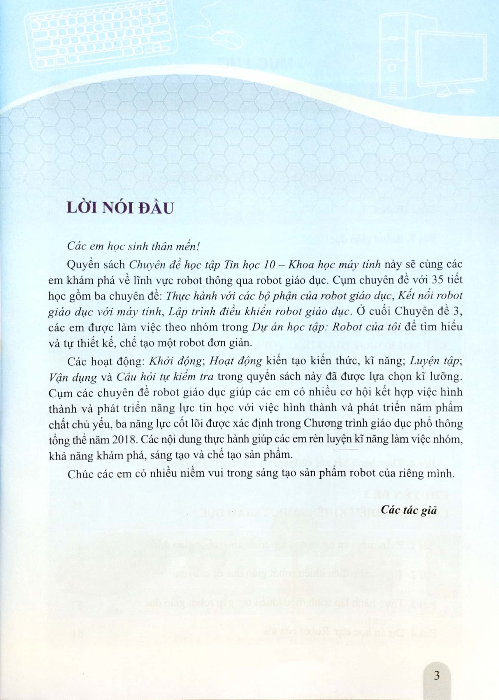 bộ chuyên đề học tập tin học 10 - khoa học máy tính (cánh diều) (chuẩn)