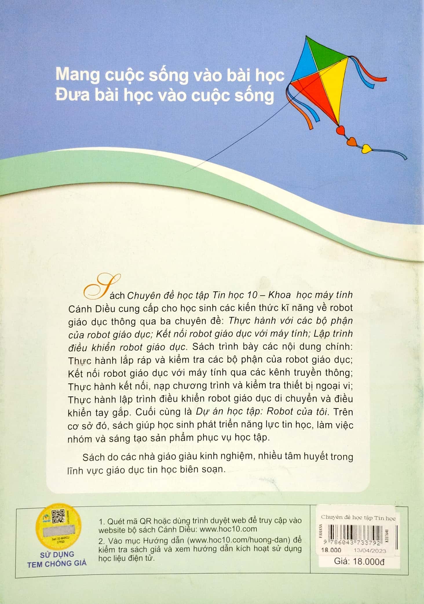 bộ chuyên đề học tập tin học 10 - khoa học máy tính (cánh diều) (chuẩn)