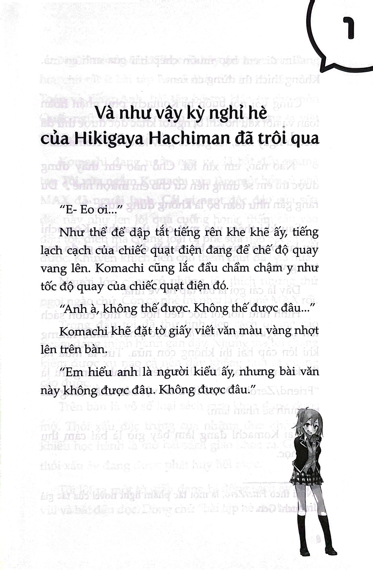 bộ chuyện tình thanh xuân bi hài của tôi quả là sai lầm - tập 4 (tái bản 2021)