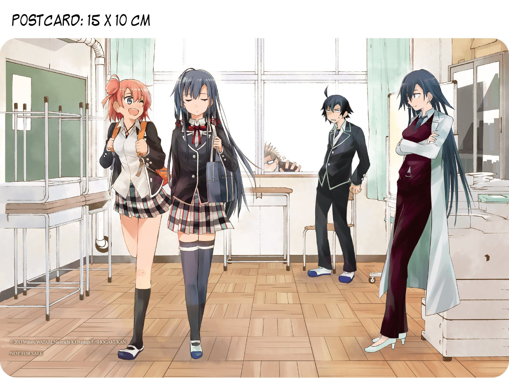 bộ chuyện tình thanh xuân bi hài của tôi quả nhiên là sai lầm @comic - tập 1 - tặng kèm postcard