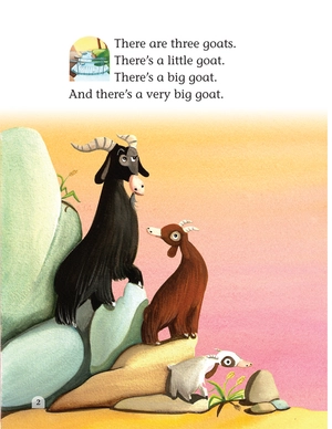 bộ classic tales 1 three billy-goats n/ed