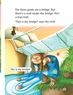 bộ classic tales 1 three billy-goats n/ed