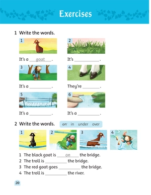 bộ classic tales 1 three billy-goats n/ed