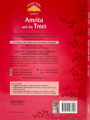 bộ classic tales 2 amrita and the trees n/ed