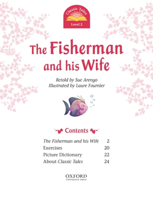bộ classic tales 2 the fisherman and his wife n/ed