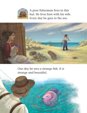 bộ classic tales 2 the fisherman and his wife n/ed