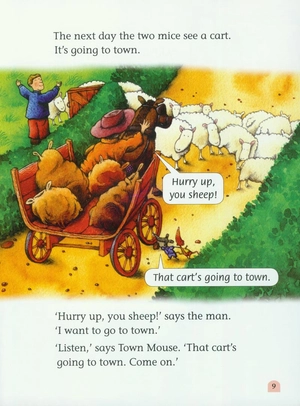 bộ classic tales 2 the town mouse and the country mouse n/ed