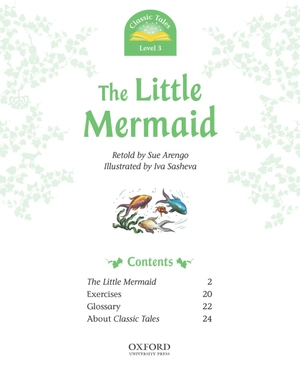 bộ classic tales 3 the little mermaid n/ed