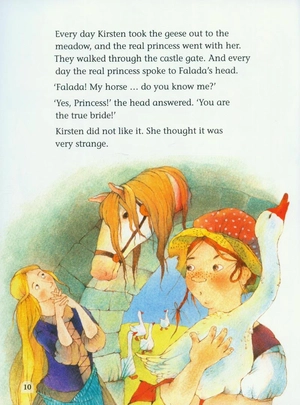 bộ classic tales 4 the goose girl n/ed