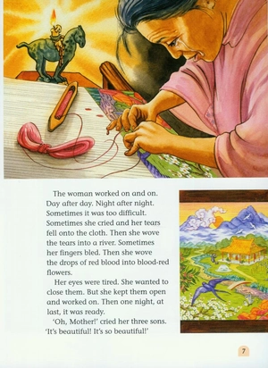 bộ classic tales 5 the magic brocade n/ed