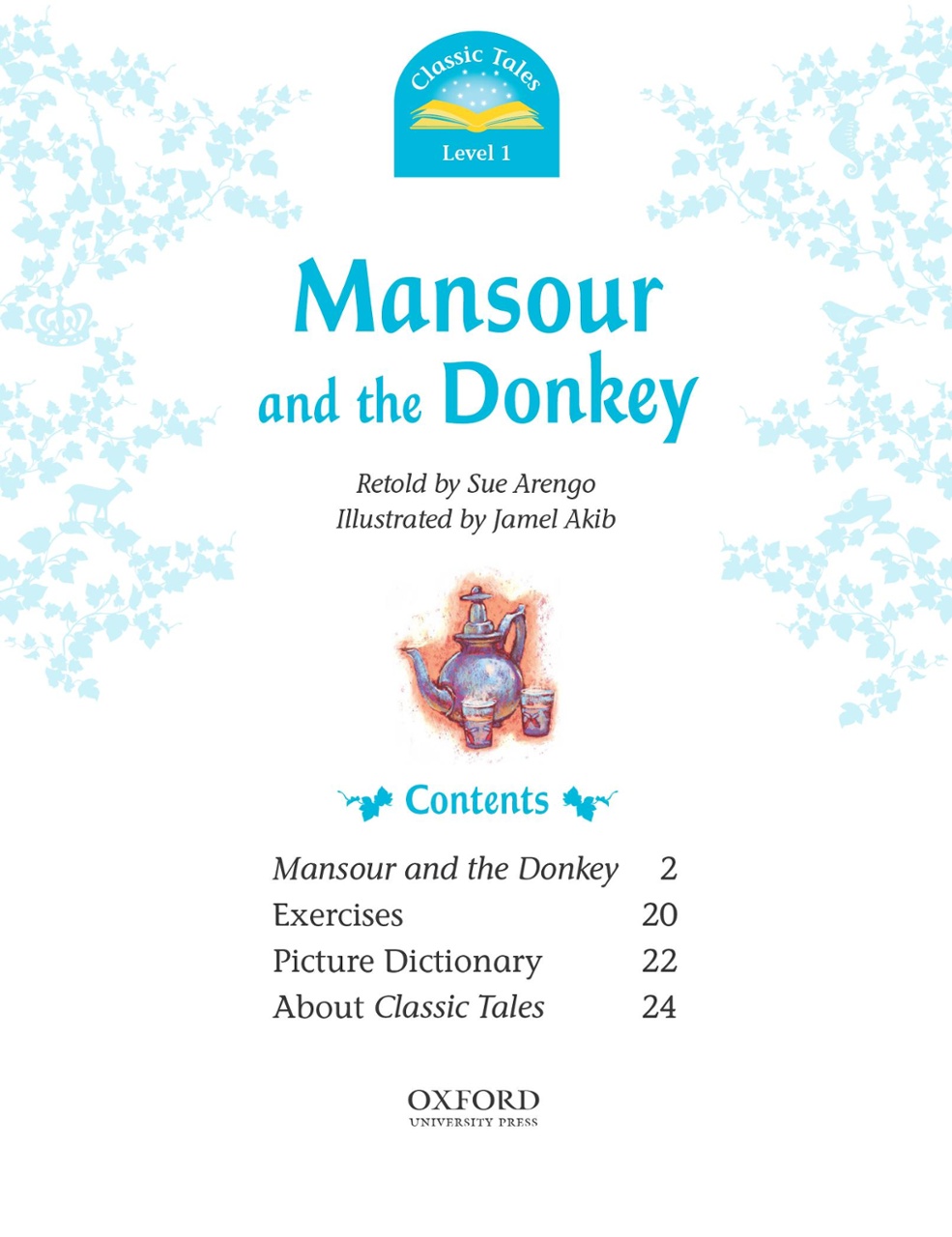 bộ classic tales: level 1: mansour and the donkey