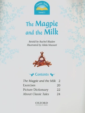 bộ classic tales: level 1: the magpie and the milk