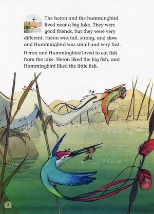 bộ classic tales level 3: heron & hummingbird