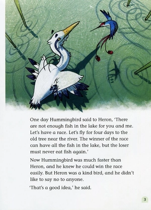 bộ classic tales level 3: heron & hummingbird