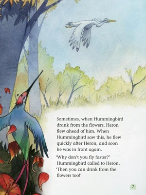 bộ classic tales level 3: heron & hummingbird