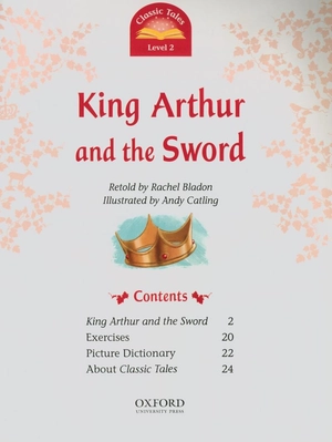 bộ classic tales, second edition 2: the king arthur and the sword
