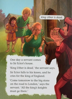 bộ classic tales, second edition 2: the king arthur and the sword