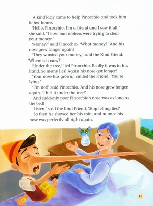 bộ classic tales, second edition 5: pinocchio