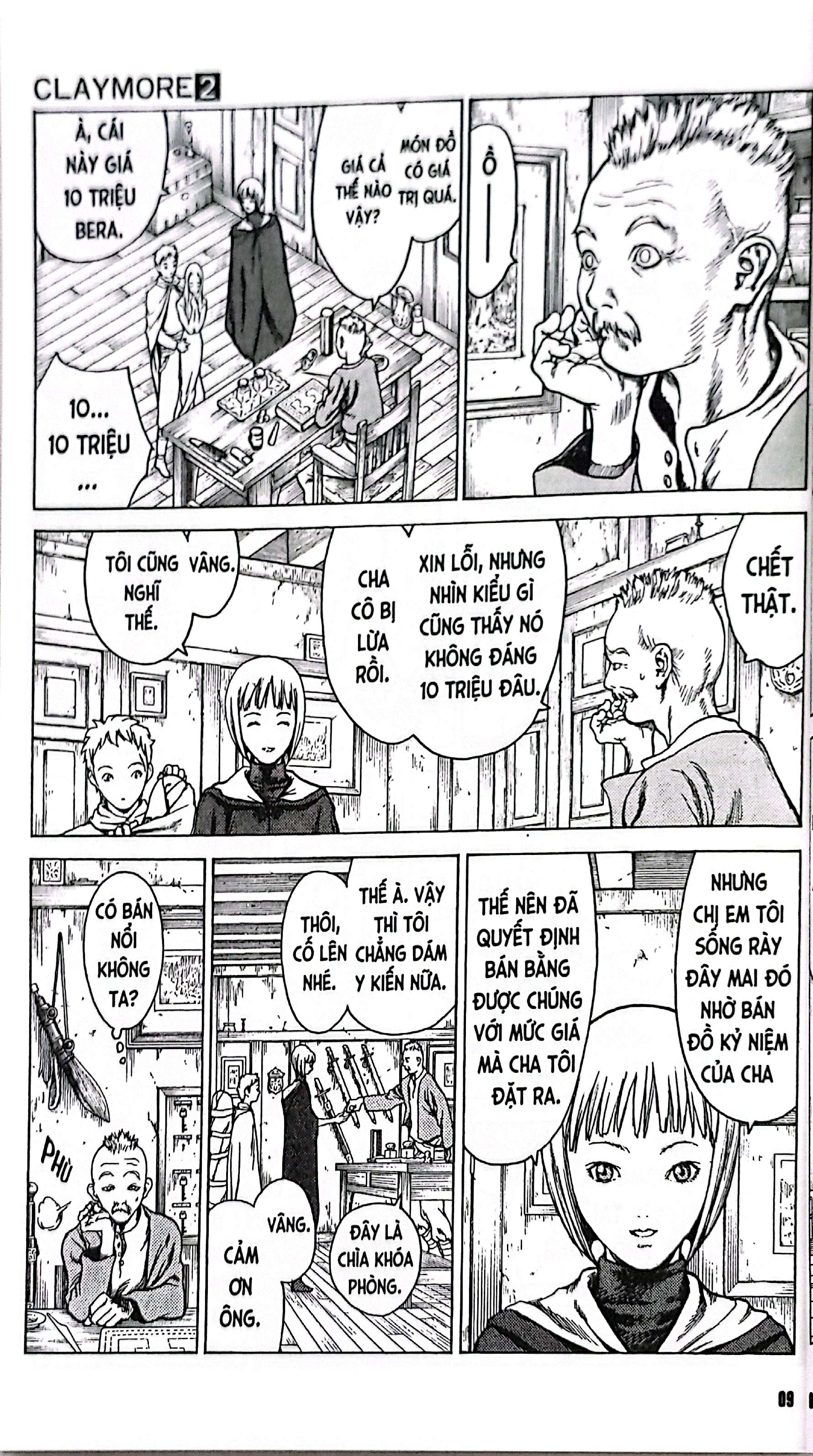 Bo
						
										
										Claymore - Tap 2 - Bong Toi Thien Duong