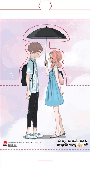 bộ cô bạn tôi thầm thích lại quên mang kính rồi - tập 7 - tặng kèm standee ivory